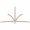 Ekena Millwork Davenport Smooth Timber Gable Bracket, Douglas Fir, 108"W x 58"H x 1 1/2"D x 3 1/2"F, 13/12 Pitch GBW108X58X0204DAV00SDF - alternate 1